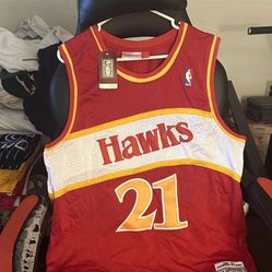 Dominique Wilkins Jersey Hard Wood Classic 