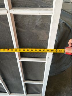 Double screen door