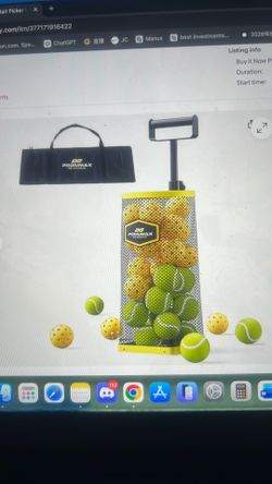 Tennis ball picker upper