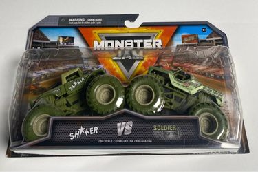 Monster Jam Shaker vs Soldier Fortune 2-Pack