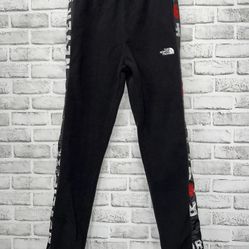 The North Face Black Fleece Pants Youth Size M Medium 