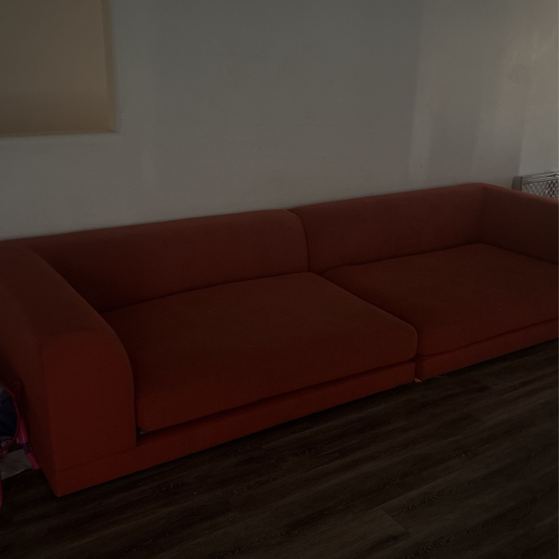 Big Orange Couch