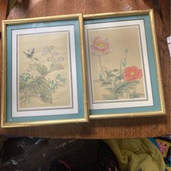 Pair Of Asian Prints