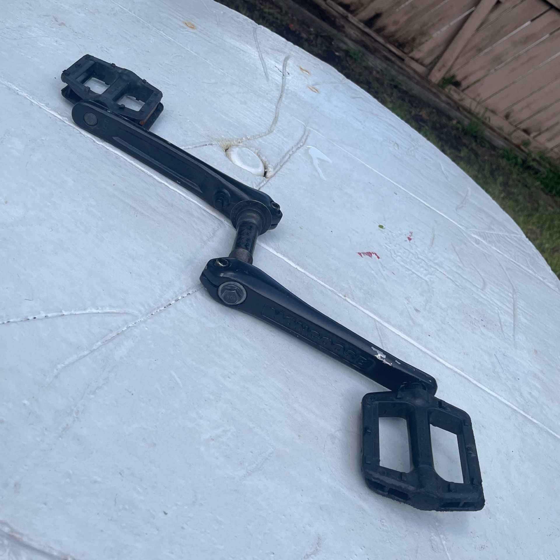 Vintage Mongoose Heavy Metal BMX Cranks