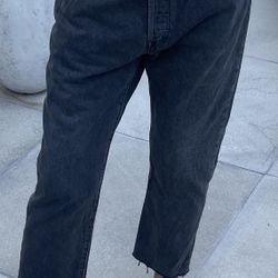 Levi’s Ankle 501s.  