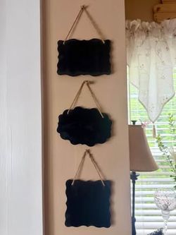Set of 3 Hanging Chalkboards