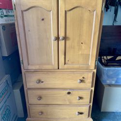 Three Drawer Armoire 