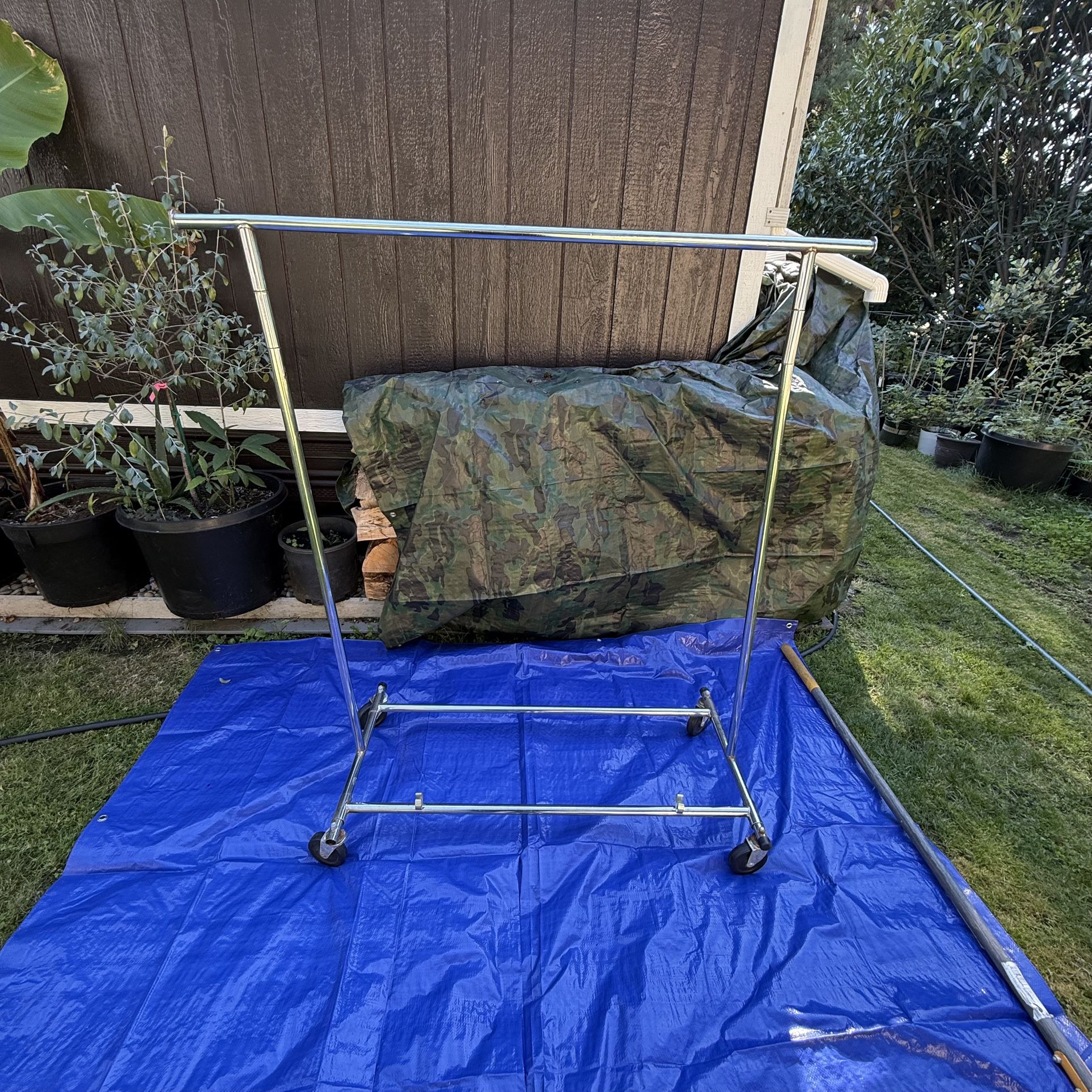 Rolling Garment / Clothing Rack
