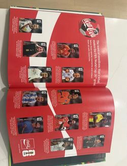Coca cola panini world cup stickers set