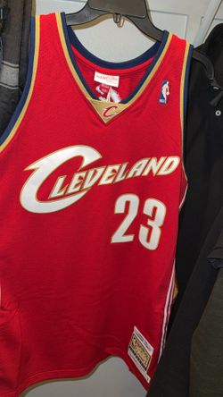 Authentic 2003-2004 rookie LeBron cavs jersey