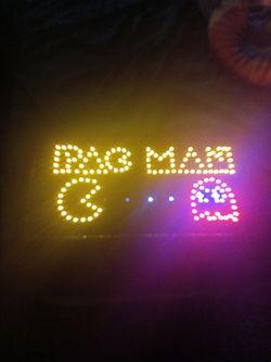 PAC-MAN Light up Sign