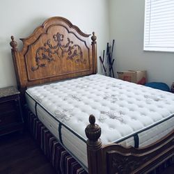Bed Frame And Mattress 
