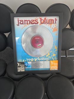 JAMES BLUNT FRAMED ALBUM