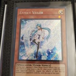 Yugioh Effect Veiler Secret Rare