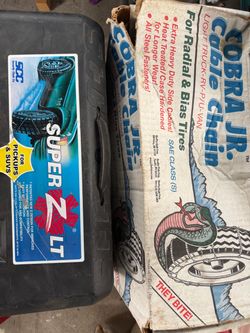 Tire chains 2 sets
