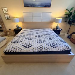 King Size Wooden Bed