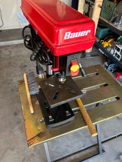 Bauer Drill Press 8 in