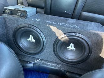 2x10” JL audio w0 with amp