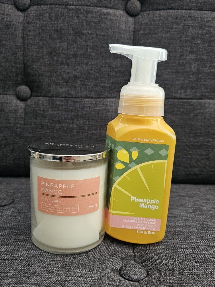 Pineapple Mango Bath And Body Works