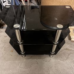 3 Tier Glass Tv Stand/entertainment Center