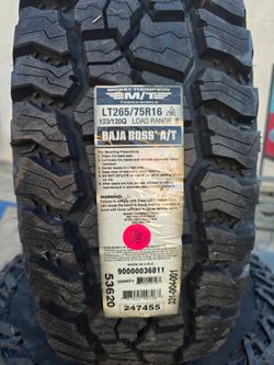 4 new MICKEY THOMPSON Baja AT 265.75.16