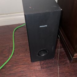 Philips Home Theater Subwoofer 