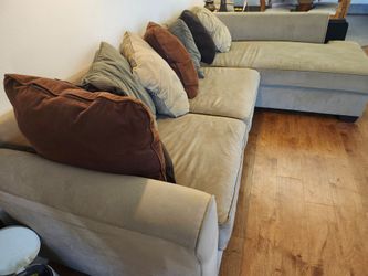 Sectional sofa living spaces