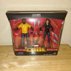 LUKE CAGE & CLAIRE TEMPLE Marvel Legends Figures 2 Pack NEW 