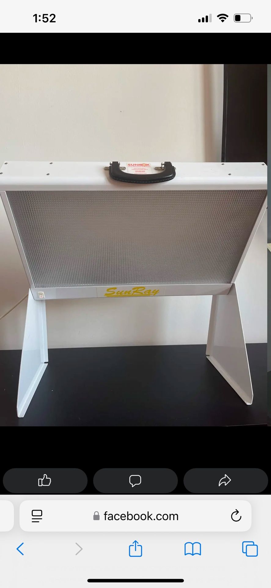 Sunday Sun box for seasonal mood disorder