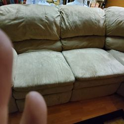 Couch/with Recliner
