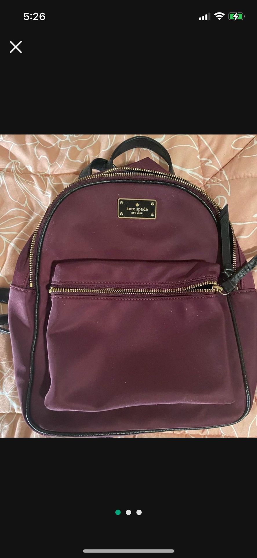 Authentic Kate Spade Backpack