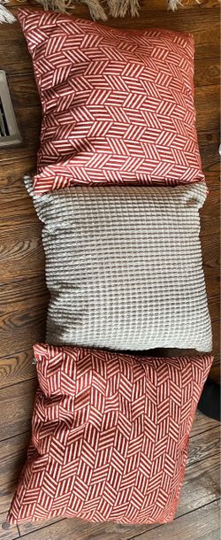 Set of 3 Decorative Throw Pillows