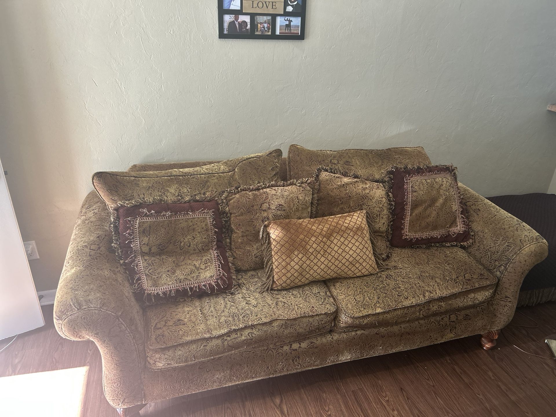 Brown Couch