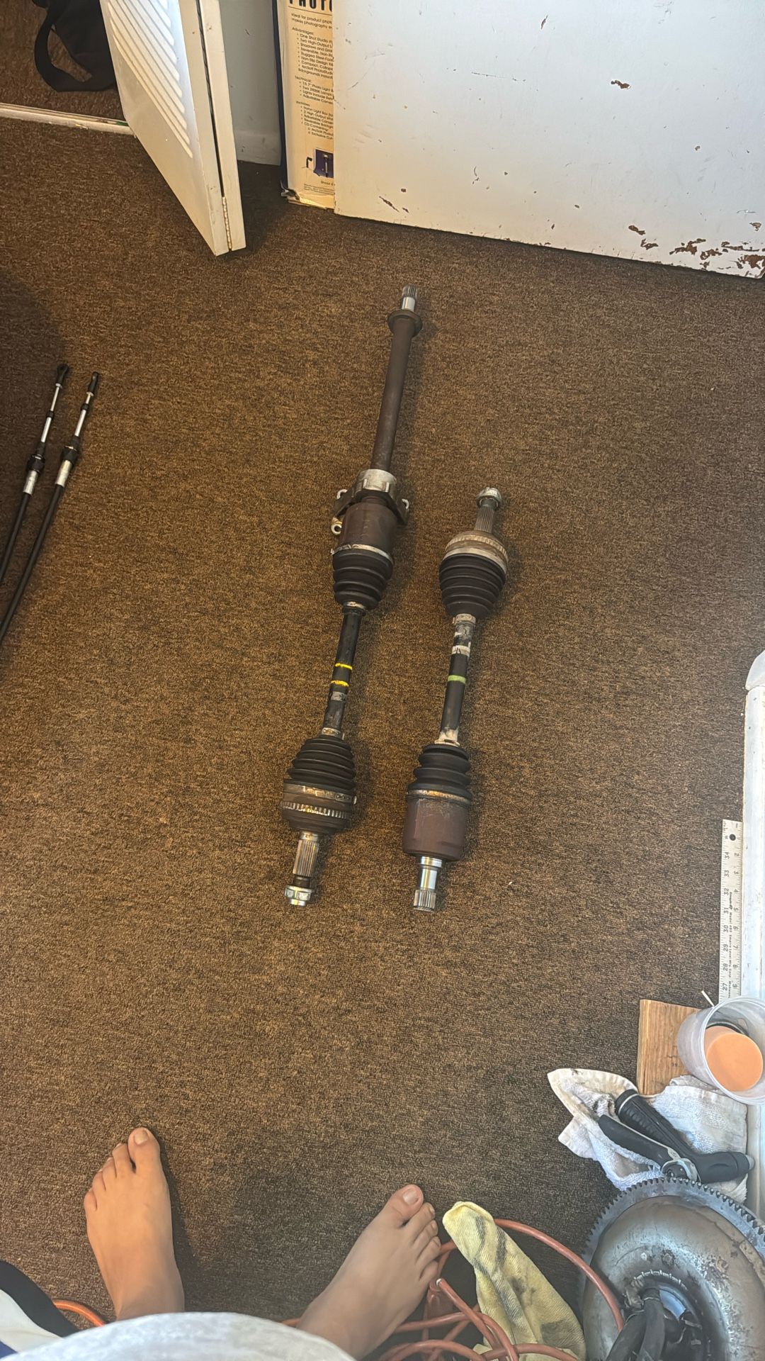 97-01 Honda Prelude Auto Oem Axels