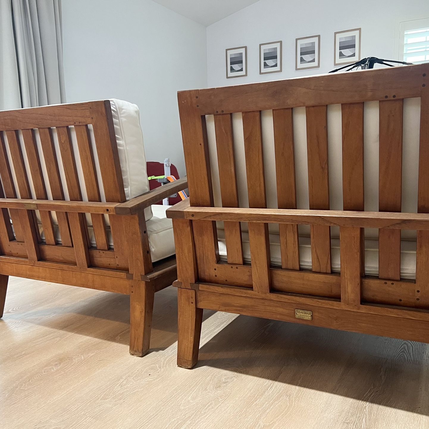 Two Teakman Bristol Chairs 