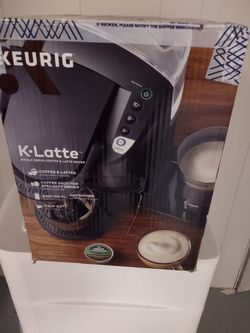 Keurig with Latte attachment.