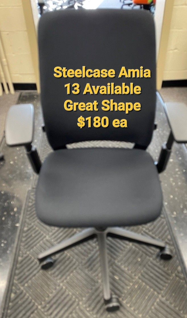 Steelcase Amia Office Desk Gaming Chairs 