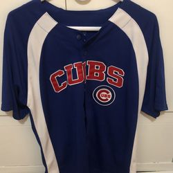 Chicago Cubs BOYS Size Large 14/16 Jersey
