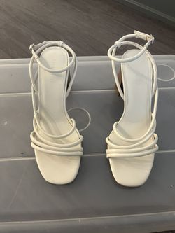 Nine West Strap Heels Open Toe Sandal Heel