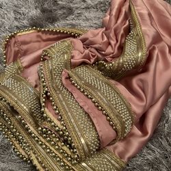 Party Wear Stunning Satin Saree