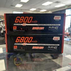 Spektrum G2 4S 6800MAH 120C 14.8V  Lipo Battery.