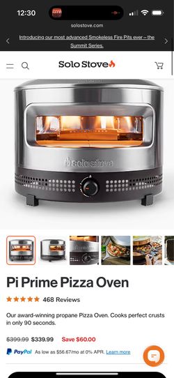 Solo stove pizza oven