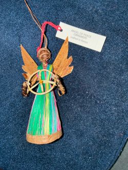 Ten Thousand Villages Angel of Peace  Ornament