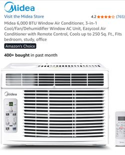 6000BTU AIR CONDITIONER unboxed and now don’t need it(never used)