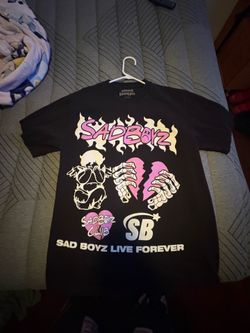 sad boyz shirt LARGE
