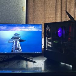 Gaming PC Setup | GTX 1660 SUPER, i5-9400F, 16GB RAM + MSI 27" Monitor 165hz