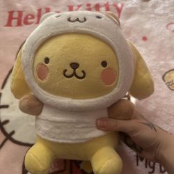 Sanrio Sanrio Costume Pompom Purin Hamster Costume Plush Doll 25cm