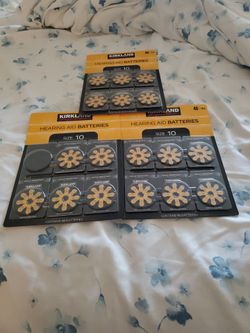 Kirkland hearing aid batteries nib