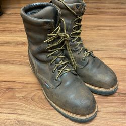 Redwing logger/lineman Boots. 8”