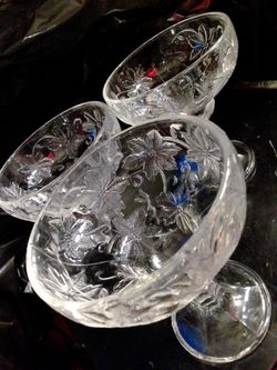 Vintage Princess House Fantasia Margarita Glasses